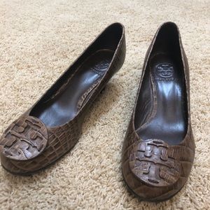 Tory Burch brown heels